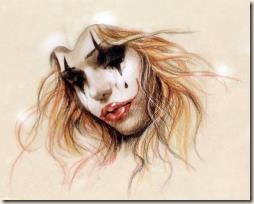 Tears of a Clown by Victoria Frances Art