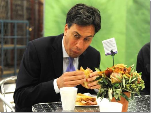 Ed Milliband and the bacon sandwich