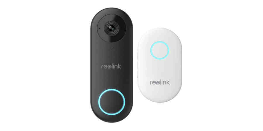 Reolink PoE doorbell camera with chime unit